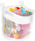 Bañera de juguete, red de juguetes de baño, organizador de cuna de bebé, bandeja para bañera, bolsa de malla ideal para guardar el baño de la familia.