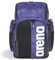 Arena Spiky III Rucksack 45, Schwimmen, Athlet, Sport, Fitnessstudio, große Trainingsausrüstung, Schwimmtasche für Damen und Herren, 45 Liter, Team Energy Pflaume