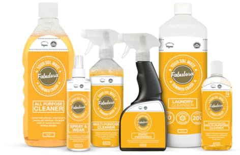 Fabulosa Your Sol Mate Summer Crush Home Cleaning Bundle 7 Piece Vegan Cruelty Free Cleaning Bundle
