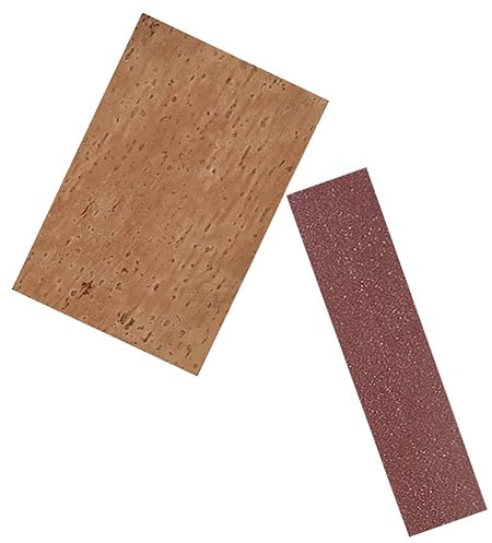 ERINGOGO Saxophone Neck Cork Sheet for Replacement Durable and Lightweight Sax Repair Cork Sheet for Clarinet Neck Replacement Easy to Use Repair Accessory Includes Sandpaper for