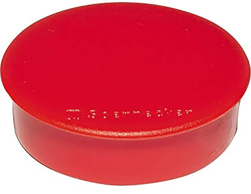 Magnet-Kreis 38mm rot Haftkraft 2.5kg Packung 10 Magnete (4887)