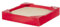Maison de Poupées Rouge Sable Bac à Sable Miniature Enfant Jouet 1:12 Jardin Accessoire
