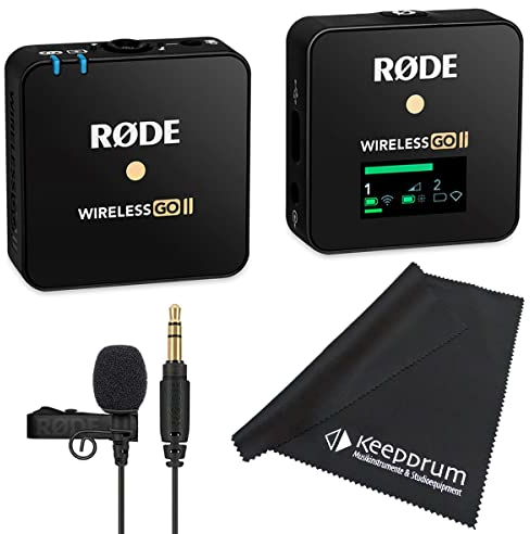 Kit WIGO Wireless GO Rode + LAVALIER GO, radiomicrofono compatto + microfono compatto