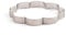Decora COD. 0064081 Forme Fleur en Acier Inoxydable Micro-Perfore'16 x 16 x 3,5 H cm