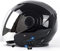 Casques de Moto Jet, Demi-Casque de Moto Bluetooth avec Pare-Soleil - ECE 22-05 approuvé Scooter Chopper Skateboard Cyclisme Jeunes Hommes Femmes Casque C,S