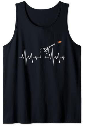 Skeet Trap Shooting Herzschlag Sport Tank Top