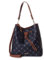 Lazarotti Palermo Beuteltasche Damen | Handtasche mit Umhängeriemen & Henkel | große Schultertasche 27 cm