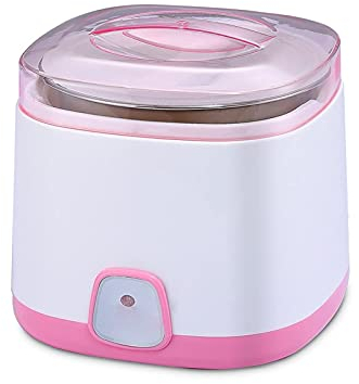 HMTE Yaourtière électrique Multifonction en Acier Inoxydable avec revêtement de Cuisine Yaourtière Automatique numérique Yaourtière avec réglage de la température