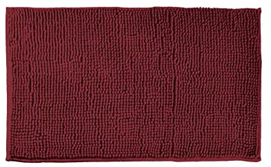 Douceur d'Intérieur, Tapis de Bain (45 x 75 cm) Sweety Framboise, Microfibre