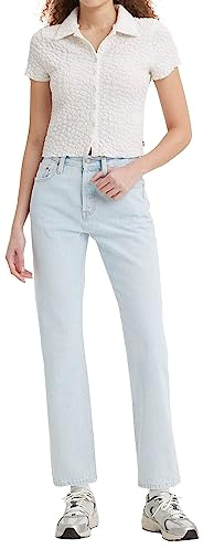 Levi's Women's 501 Jeans for Women Jeans, Ice Cloud Lb, 28W / 32L