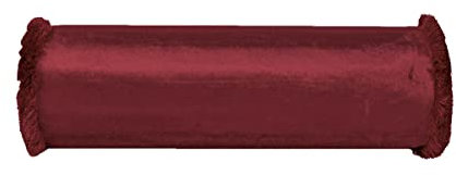 MyVorrei 1 cojín cilindro terciopelo Unido grande modelo 1 cm 20 x 90 cm con interior poliuretano HD extraíble en 8 tonos color