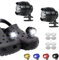 Headlights for Shoes 2 PCS, Shoe Charm Headlights with 3 Lighting Modes, Headlights for Shoes Lasting 145 Hours, IPX5 Waterproof Shoe Charm Decoration Lights for Camping, Dog Walking, Hiking
