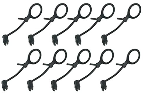 Morain Lote de 10 cierres de nailon para placa base M.2 SSD para M2 H310 B360 B365, herramienta manual, cierre de nailon