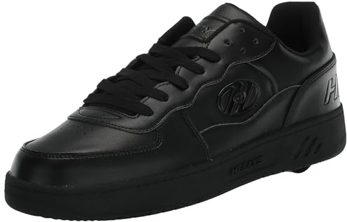 Heelys Rezerve Herren-Schuh mit niedrigem Rollabsatz, Schwarz, 43 EU, HE101356M