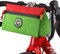 Kinder Fahrrad Lenkertasche Vorne Laufrad Lenkertasche Wasserdicht, Klein Fahrradlenkertasche Kinder Fahrradtasche Vorne Rahmentasche Schultertasche für Kinderfahrrad Roller Dreirad Scooter MTB Grün