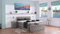 Boxspringbett Yara 240x220, DS-Silbergrau, 7-Zohnen Taschenfederkernmatratze, Ergoflex - Inklusive Aufbau - Deutscher Hersteller