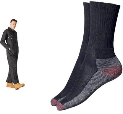 Dickies Redhawk Coverall + Cshn Crw Sock