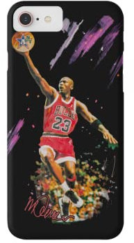 Michael Jordan Silicone iPhone Case for iPhone 14 Merchandise Gifts for Women Men UK