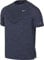 Nike Stride Dri-Fit ADV Men's Short Sleeve Running Top, Thunder Blue/HTR/Reflective Silv, HV5203-437, L