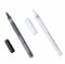 2pcs Nail Polish Pens,Black And White Nail Polish,White Nail Pencil,White Nail Pencil For Under Nail,French Manicure Pencil,Quick Dry Fine Tips Nail Art Pens,Suitable For Line Pattern Design