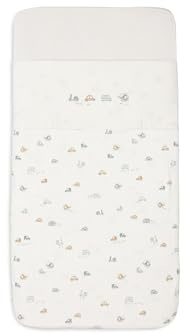 Jollein Bettlaken Wiege - On The Go- 75x100cm - Für Babywiege - 100% Baumwolle - Oeko-TEX Zertifiziert