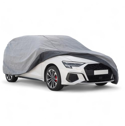 Z4L Autoabdeckung passend für Corsa C, D Bj.2000-2014 - 4-Lagiges, atmungsaktives Material - Schützt vor Schnee, UV, Ganzjährig
