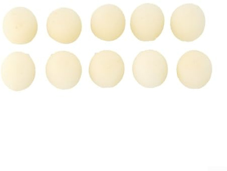 Headset-Mikrofonabdeckung, Beige Farbe 1710 Schaumstoff, 10 Stück pro Packung, verpackt für kabellose Mikrofone, Schwammkappe, Windschutz