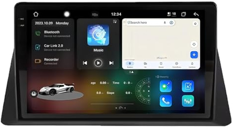 Coche Radio de Coche para Honda Accord 8 2008-2010 Android 15 9 Inch Carplay Radio Bluetooth Bluetooth para, 4 Core 2G+32G