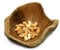 WINDALF Kleine Teak Nuss Schale AMADA Ø 12 cm Dekoschale Schmuckschale Bowl Handarbeit aus Wurzelholz