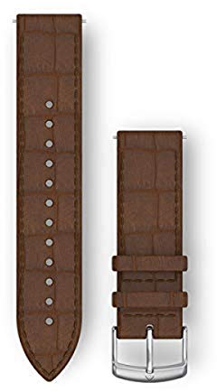 Garmin Schnellwechsel-Armband 20mm, passend für Venu, Venu 2Plus, Venu SQ/ SQ2, vivoactive 3/ 5, vivomove- Serie, Forerunner 55/ 245/ 645, Approach S40/ S42/ S12, D2 Air