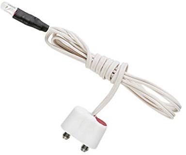 WITTKOWARE Zubehör zur Krippen-/Puppenstuben-Elektrifizierung (LED konkav, 3,5V, warmweiß, mit Kabel & Stecker)