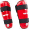 TOP TEN Schienbeinschutz „WAKO Style“ - rot, Gr. L