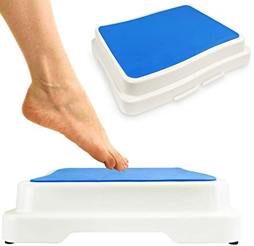 Anti Slip Half Step Platform Bath Step Stool Stack-able Safety Aid by Crystals®