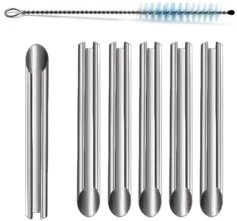 JUYEER Headphone Plug Extraction Tool - Customized Metal Tube Grip Stick Puller, Tip Removal Tool With Hole Cleaning Brush