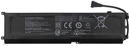 ANTIEE RC30-0328 Laptop-Akku für Razer Blade 15 Base 2020 2021 RZ09-0328 RZ09-03287E22-R3B1 RZ09-03287E22-R3U1 RZ09-03287E22-R341 RZ09-0330 RZ09-03304x RZ09-03305x RZ09-0330x 15,4V 65Wh