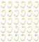 MILACOLATO 15Paar Creolen Set Edelstahl Piercing Ohr Klein Halb Huggie Creolen Ohrringe Mini Kugel Stab Stern Mond Herz Schmetterling Punkt CZ Ohrstecker Ohrknorpel Piercing Schmuck Gold