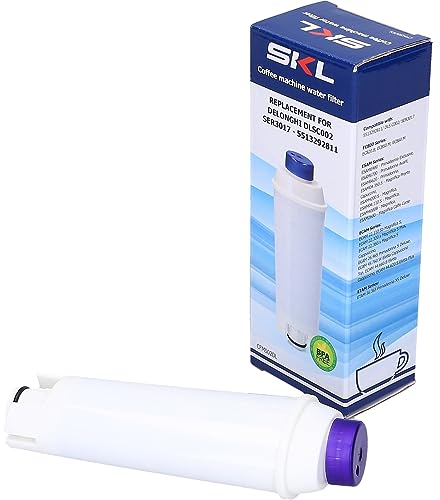 LUTH Premium Profi Parts Wasserfilter Filter Patronen kompatibel mit DeLonghi für Kaffeemaschine Kaffeevollautomat 5513292811 DLSC002 DLS C002