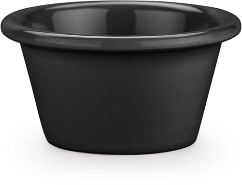 Lot de 72 ramequins en mélamine lisse Noir 56,7 g