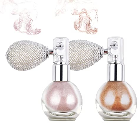 Joyeee Glitter Spray, Glitzer Haarspray für Haare Körper Kleidung, Schnell Trockenes Wasserdichtes Glitzerspray, für Weihnachtstag Festival, Party, Abschlussball Rave