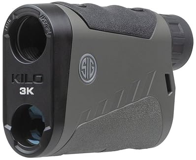 SIG SAUER KILO3K 6X22MM Compact Lightweight Waterproof Accurate Laser Rangefinder |BDX-U/X, Red OLED Display (SOK3K602)