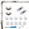 YUTOKEER LED Connector 5pcs 6-Pin 12mm RGBCCT LED Strip to Wire/Strip to Strip Connector Unwired Clips Solderless Adapter Terminal Extension Connection,2pcs L-Shape/H-Shape Connectors
