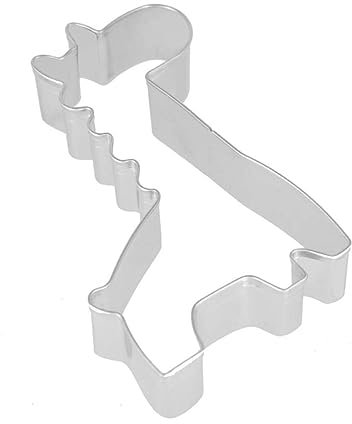 NAMOARLY 4pezzi Stampi Per Biscotti Forma Di Giraffa in Acciaio Inossidabile Stampi Per Dolci e Cioccolatini Per Panetteria Cottura Domestica