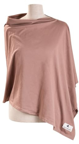 Julius Zöllner Stilltuch aus 100 Prozent Jersey-Baumwolle, OEKO-TEX STANDARD 100, Made in Germany, uni tan
