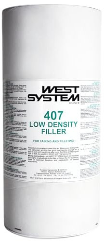 WEST SYSTEM 407 Low-Density Filler 700g - Thickens Epoxy for Wood, Marine & Fibreglass Repair - Waterproof, Multi Purpose Adhesive Powder for 2 Part Epoxy - for Interior & Exterior Use