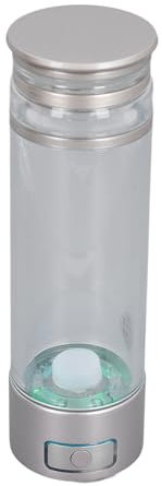 Tazza 'acqua per Generatore di Idrogeno 350 Ml PCTG Titanio da 2000 a 6000 Ppb, Funzionamento Manuale, Corpo Staccabile (-3113240027211)