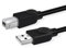Sooiiyu Cable de Impresora USB 2.0, Cable de Impresora de escáner de Alta Velocidad de 3 Metros, Compatible con HP, Canon, Lexmark, Epson, Dell, Xerox, Samsung y más