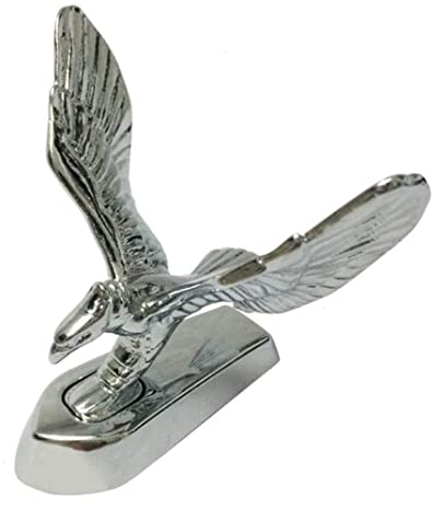 Haubenverzierung, Flying Eagle Aufkleber Birds Logo Fits Car 3D Ständer Haube Motorhaube Uneral Emblem Emblem Abschlüsse Skulptur Ornamente Auto Styling Metal Hood Bonnet Embleme