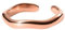 Purelei® Nakuna Ring (Gold,Silber,Rose) Damen Ring Silber 18K vergoldet, Wasserfester Ring mit geschwungenem Design, größenverstellbar, Geschenk für Damen (S/M, Rosegold)
