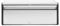 Brabantia Fall Front Bread Bin – Large Countertop Storage Box for Bread, Bagels, Rolls – Space-Saving Design with Flat Top – Matt Steel