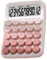 Aesthetic Calculator, Anti Slip Desk Calculator, Big Button Cute Calculator, Keyboard Calculators, Ergonomic Desktop Calculators 4.33x6.1 for Offices, Home, School (Pink, Green)
